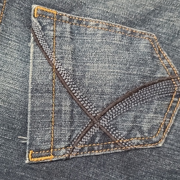 Lane Bryant Simply Straight Womens Jeans Stretch Darker Wash Sz 18 Petite EUC - Picture 5 of 8